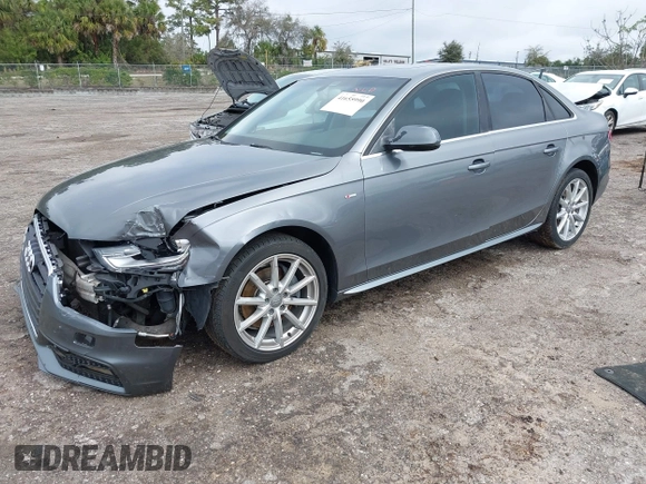 2014 Audi A4 Premium Plus with VIN WAUFFAFL7EA073770, listed as a IAAI auction lot 41655990 with 230,484 mi miles. Bid and sale history available at carsss.com. Image 17.
