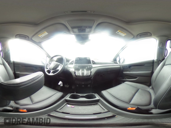 2023 Honda Odyssey Touring with VIN 5FNRL6H88PB079716, listed as a IAAI auction lot 42208628 with 26,679 mi miles and . Bid and sale history available at DreamBid. Image 19.
