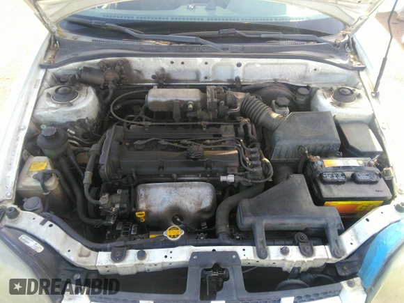 2004 Hyundai Accent GL with VIN KMHCG45C04U498939, listed as a IAAI auction lot 41384821 with 247,994 mi miles. Bid and sale history available at carsss.com. Image 10.