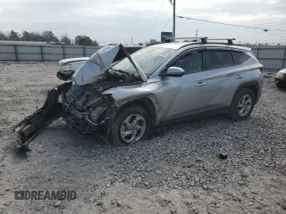 2023 Hyundai Tucson SEL with VIN 5NMJB3AE5PH218424, listed as a Copart auction lot 43697095 with 56,150 mi miles and Salvage Title. Bid and sale history available at carsss.com. Image 1.