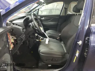 2022 Hyundai Santa Fe XRT with VIN 5NMS6DAJ8NH401602, listed as a Copart auction lot 43572275 with 44,982 mi miles and Salvage Title. Bid and sale history available at carsss.com. Image 7.