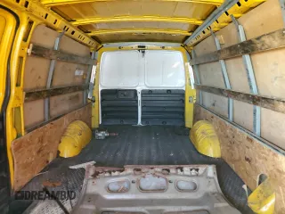2012 GMC Savana Cargo Van with VIN 1GTW7GCA7C1900265, listed as a Copart auction lot 88016385 with 234,049 mi miles and Salvage Title. Bid and sale history available at carsss.com. Image 10.