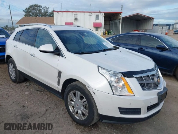 2010 Cadillac SRX Luxury Collection with VIN 3GYFNDEY6AS562281, listed as a IAAI auction lot 41362656 with 123,661 mi miles. Bid and sale history available at carsss.com. Image 1.