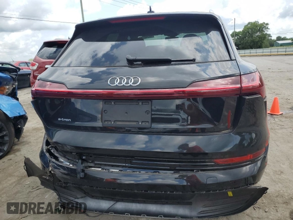 2019 Audi e-tron Premium Plus with VIN WA1LAAGE9KB022355, listed as a Copart auction lot 56298783 with 36,313 mi miles. Bid and sale history available at carsss.com. Image 6.