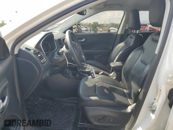2019 Jeep Compass Limited с VIN 3C4NJDCB1KT620224, выставлен на аукционе Copart как лот 62383615 с пробегом 75 679 миль миль и Списание • Salvage title. История ставок и продаж доступна на DreamBid. Изображение 7.