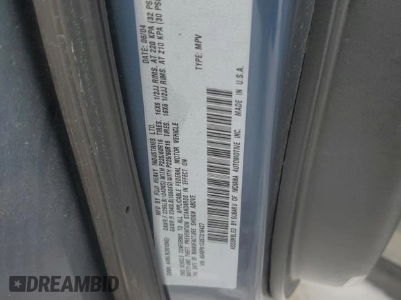 2005 Subaru Legacy Outback z VIN 4S4BP61C057316427, wystawiony jako Copart lot #46159615 z przebiegiem 108 665 mil mil oraz Szkody całkowita. Historia ofert i sprzedaży dostępna na DreamBid. Obrazek 13.