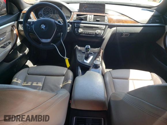 2016 BMW 4 Series 428i xDrive with VIN WBA4C9C51GG137239, listed as a Copart auction lot 54396295 with 74,191 mi miles and Non repairable. Bid and sale history available at DreamBid. Image 8.