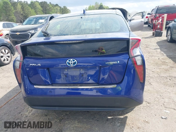 2018 Toyota Prius Two with VIN JTDKARFU4J3056091, listed as a IAAI auction lot 41919790 with 85,025 mi miles. Bid and sale history available at carsss.com. Image 16.