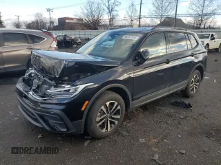 2023 Volkswagen Tiguan S with VIN 3VVFB7AX6PM104235, listed as a Copart auction lot 86537514 with 16,106 mi miles and Salvage title. Bid and sale history available at DreamBid. Image 1.