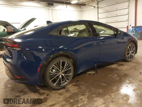 2024 Toyota Prius LE with VIN JTDACAAU1R3045821, listed as a IAAI auction lot 42657634 with 3,574 mi miles and . Bid and sale history available at DreamBid. Image 4.