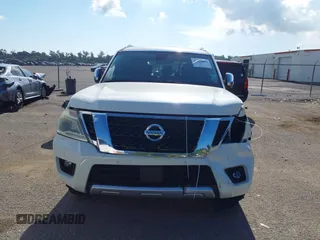 2017 Nissan Armada SV with VIN JN8AY2ND6H9005462, listed as a IAAI auction lot 42412817 with 131,513 mi miles and . Bid and sale history available at DreamBid. Image 12.
