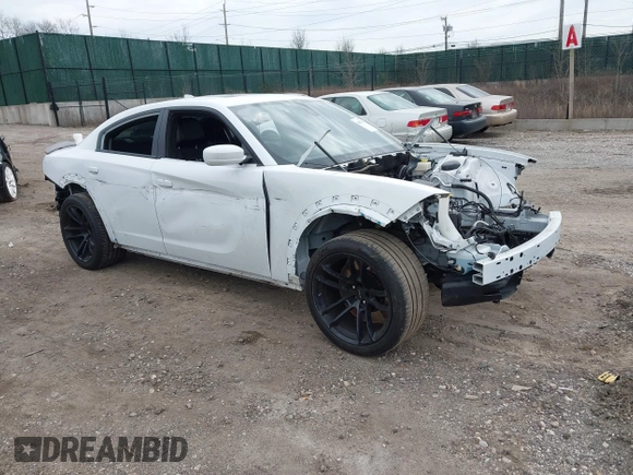 2021 Dodge Charger Scat Pack Widebody with VIN 2C3CDXGJ8MH584470, listed as a IAAI auction lot 41887401 with 18,989 mi miles. Bid and sale history available at carsss.com. Image 1.