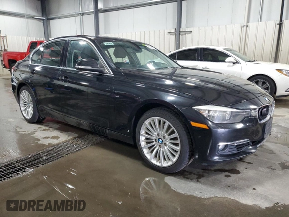 2015 BMW 3 Series 328i xDrive with VIN WBA3B3C50FJ984086, listed as a Copart auction lot 52006475 with 147,065 mi miles and Salvage Title. Bid and sale history available at carsss.com. Image 4.