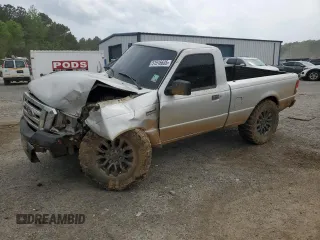 2011 Ford Ranger XL with VIN 1FTKR1AD6BPB20689, listed as a Copart auction lot 51516635 with 99,095 mi miles and Salvage Title. Bid and sale history available at carsss.com. Image 1.