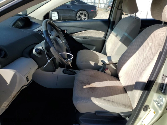 2007 Toyota Yaris with VIN JTDBT923471181250, listed as a Copart auction lot 50692345 with 271,445 mi miles and Salvage Title. Bid and sale history available at carsss.com. Image 7.