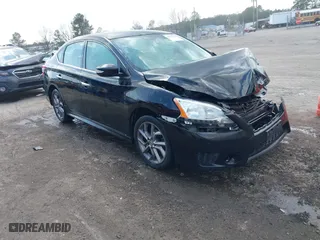 2015 Nissan Sentra S with VIN 3N1AB7AP1FY326152, listed as a IAAI auction lot 41851055 with 171,965 mi miles. Bid and sale history available at carsss.com. Image 1.