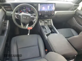 2024 Lexus GX with VIN JTJTBCDX8R5010630, listed as a Copart auction lot 45089245 with 7,215 mi miles and Salvage Title. Bid and sale history available at carsss.com. Image 8.