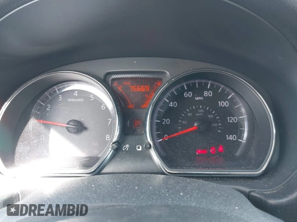 2013 Nissan Versa SV with VIN 3N1CN7AP5DL857509, listed as a IAAI auction lot 42365726 with 75,669 mi miles and . Bid and sale history available at DreamBid. Image 7.