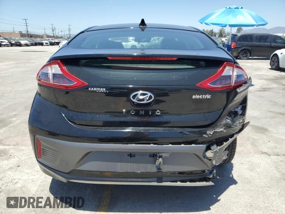 2019 Hyundai Ioniq Limited with VIN KMHC05LH3KU043105, listed as a Copart auction lot 57809855 with 72,647 mi miles and Salvage title. Bid and sale history available at DreamBid. Image 6.