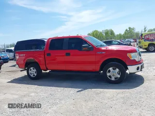 2010 Ford F-150 XL with VIN 1FTFW1EV3AKB55859, listed as a IAAI auction lot 42144289 with 261,722 mi miles. Bid and sale history available at carsss.com. Image 13.