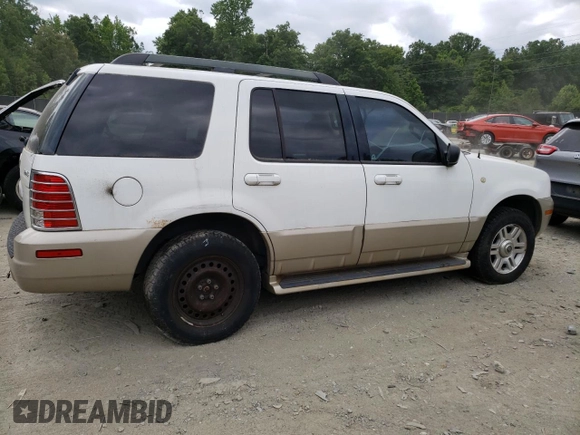 2005 Mercury Mountaineer Convenience with VIN 4M2ZU86W45UJ03003, listed as a Copart auction lot 56634824 with Not provided miles and Clean title. Bid and sale history available at DreamBid. Image 3.
