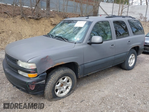 2003 Chevrolet Tahoe LS with VIN 1GNEK13Z13J287628, listed as a IAAI auction lot 42145379 with 141,957 mi miles and . Bid and sale history available at DreamBid. Image 2.