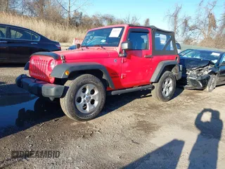 2013 Jeep Wrangler Sport with VIN 1C4AJWAG5DL574727, listed as a IAAI auction lot 41806091 with 84,092 mi miles and . Bid and sale history available at carsss.com. Image 19.