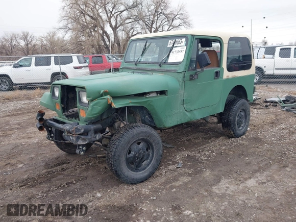 1995 Jeep Wrangler with VIN 1J4FY29S9SP274563, listed as a IAAI auction lot 41732557 with 76,540 mi miles. Bid and sale history available at carsss.com. Image 2.