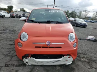2015 FIAT 500e with VIN 3C3CFFGE1FT507277, listed as a Copart auction lot 51391845 with 88,760 mi miles and Salvage title. Bid and sale history available at DreamBid. Image 5.