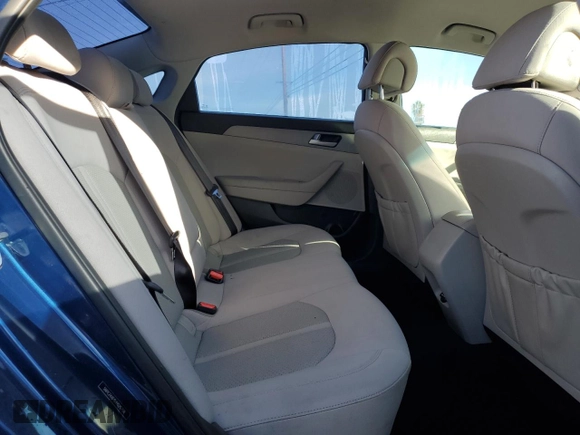 2017 Hyundai Sonata 2.4L with VIN 5NPE24AF8HH525798, listed as a Copart auction lot 45584345 with 101,905 mi miles and Salvage Title. Bid and sale history available at carsss.com. Image 10.