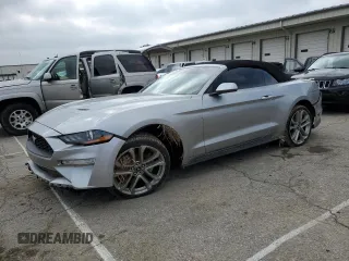 2020 Ford Mustang EcoBoost z VIN 1FATP8UH9L5137734, wystawiony jako Copart lot #52444625 z przebiegiem 59 980 mil mil oraz Szkoda całkowita • Salvage title. Historia ofert i sprzedaży dostępna na DreamBid. Obrazek 1.
