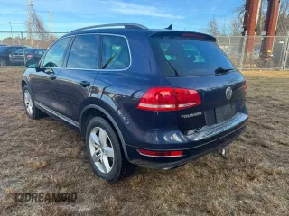 2012 Volkswagen Touareg Exec with VIN WVGEF9BP9CD006682, listed as a Copart auction lot 87463854 with 51,250 mi miles and Clean Title. Bid and sale history available at DreamBid. Image 3.
