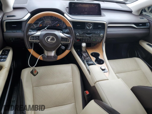 2018 Lexus RX with VIN JTJGZKCA3J2002641, listed as a Copart auction lot 42954815 with 86,496 mi miles and Salvage Title. Bid and sale history available at carsss.com. Image 8.