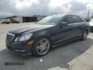 2013 Mercedes-Benz E 350 Luxury with VIN WDDHF5KB4DA691567, listed as a Copart auction lot 53131505 with 50,437 mi miles and Salvage title. Bid and sale history available at DreamBid. Image 1.