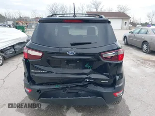 2018 Ford EcoSport SES with VIN MAJ6P1CL2JC219811, listed as a IAAI auction lot 40888905 with 83,153 mi miles and . Bid and sale history available at DreamBid. Image 16.