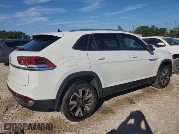 2023 Volkswagen Atlas SE z VIN 1V2DC2CA5PC214689, wystawiony jako Copart lot #77497274 z przebiegiem 29 838 mil mil oraz Nie do naprawy • Non repairable. Historia ofert i sprzedaży dostępna na DreamBid. Obrazek 3.