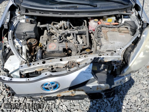2012 Toyota Prius One with VIN JTDKDTB36C1519672, listed as a Copart auction lot 49692545 with 224,766 mi miles and Clean Title. Bid and sale history available at DreamBid. Image 11.