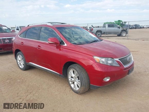 2010 Lexus RX 450h with VIN JTJBC1BA3A2025070, listed as a IAAI auction lot 42712146 with 138,015 mi miles and . Bid and sale history available at DreamBid. Image 1.