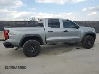 2023 Chevrolet Colorado 4WD Trail Boss with VIN 1GCPTEEK2P1190711, listed as a Copart auction lot 46458525 with Not Provided miles and Salvage Title. Bid and sale history available at carsss.com. Image 3.