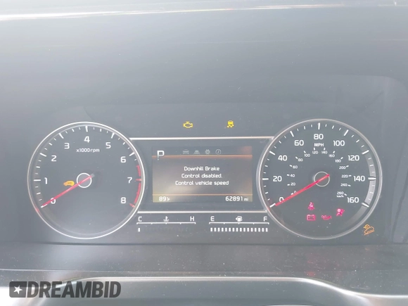2022 Kia Sorento LX with VIN 5XYRG4LC8NG128049, listed as a IAAI auction lot 42505008 with 62,891 mi miles and . Bid and sale history available at DreamBid. Image 7.