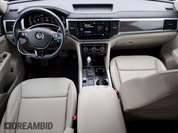 2019 Volkswagen Atlas SEL with VIN 1V2ER2CA7KC607587, listed as a Copart auction lot 43619275 with 125,184 mi miles and Clean title. Bid and sale history available at DreamBid. Image 8.
