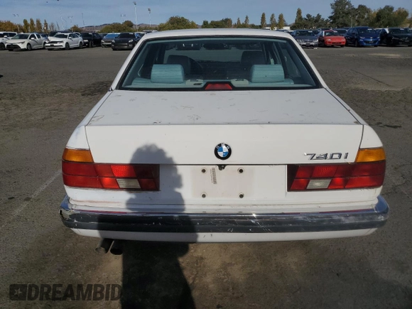 1993 BMW 7 Series with VIN WBAGD4323PDE63700, listed as a Copart auction lot 79675024 with 248,056 mi miles and Clean title. Bid and sale history available at DreamBid. Image 6.