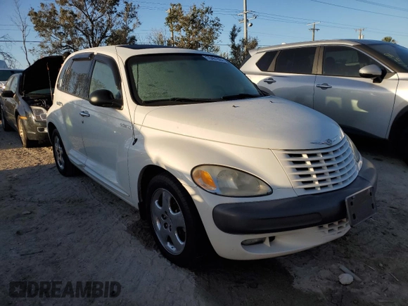 2001 Chrysler PT Cruiser with VIN 3C8FY4BB81T319416, listed as a Copart auction lot 76401864 with 0 mi miles and Non Repairable. Bid and sale history available at carsss.com. Image 4.