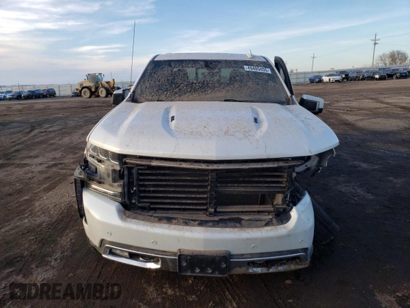 2020 Chevrolet Silverado 1500 High Country with VIN 1GCUYHEL3LZ228960, listed as a Copart auction lot 49485455 with 113,558 mi miles and Salvage Title. Bid and sale history available at carsss.com. Image 5.
