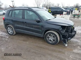 2016 Volkswagen Tiguan S with VIN WVGBV7AX6GW538512, listed as a IAAI auction lot 41656806 with 75,074 mi miles and . Bid and sale history available at DreamBid. Image 1.