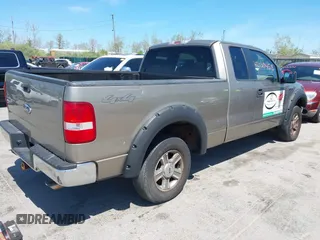 2005 Ford F-150 XLT with VIN 1FTPX14535FB40621, listed as a IAAI auction lot 42130458 with 122,764 mi miles. Bid and sale history available at carsss.com. Image 4.