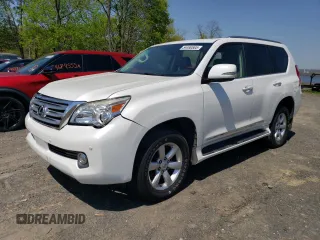 2011 Lexus GX 460 with VIN JTJBM7FXXB5021080, listed as a Copart auction lot 54490805 with 160,059 mi miles and Salvage Title. Bid and sale history available at carsss.com. Image 1.