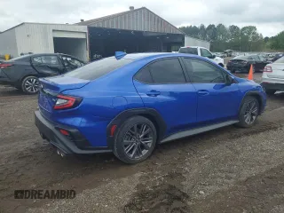 2022 Subaru WRX with VIN JF1VBAA69N9014593, listed as a Copart auction lot 51207355 with 16,231 mi miles and Salvage Title. Bid and sale history available at carsss.com. Image 3.