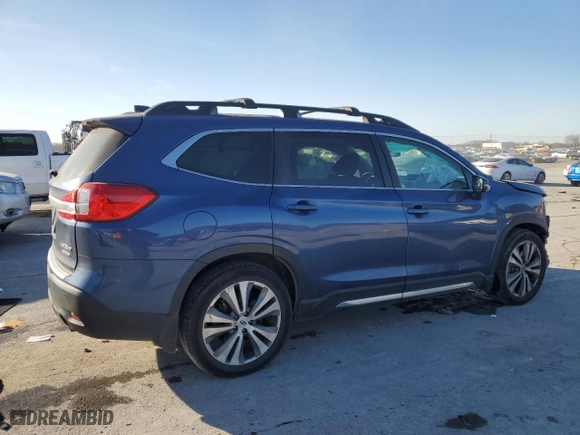 2021 Subaru Ascent Limited with VIN 4S4WMAPD0M3437946, listed as a Copart auction lot 46393815 with 55,556 mi miles and Salvage Title. Bid and sale history available at carsss.com. Image 3.