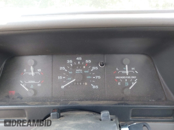 1993 Ford Ranger Splash with VIN 1FTCR10A3PUC06532, listed as a IAAI auction lot 42427632 with 75,871 mi miles and . Bid and sale history available at DreamBid. Image 7.